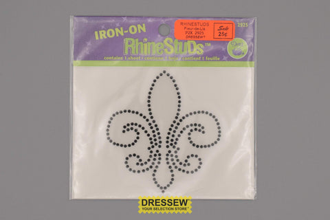 Rhinestuds Fleur-de-Lis