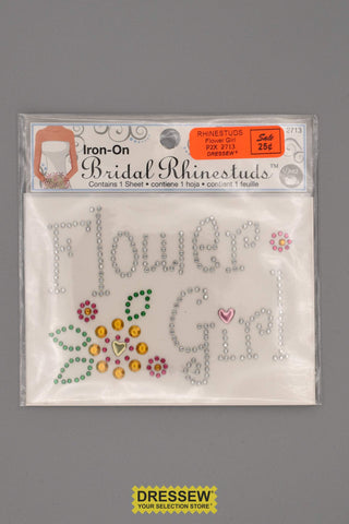 Rhinestuds Flower Girl