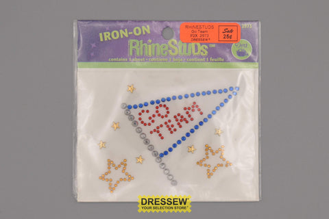 Rhinestuds Go Team