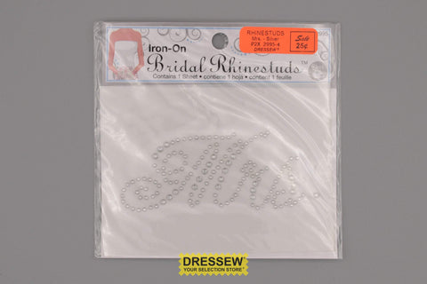 Rhinestuds Mrs. - Silver