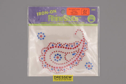 Rhinestuds Paisley