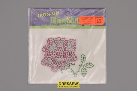 Rhinestuds Victorian Rose