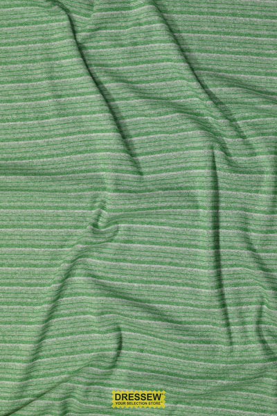 Rib Knit Green Mix