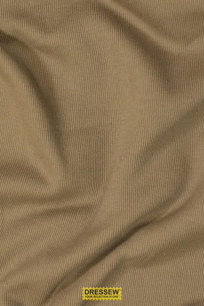 Ribbed Jogging Fleece Dried Moss