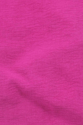Rio Slub Crinkle Fuchsia