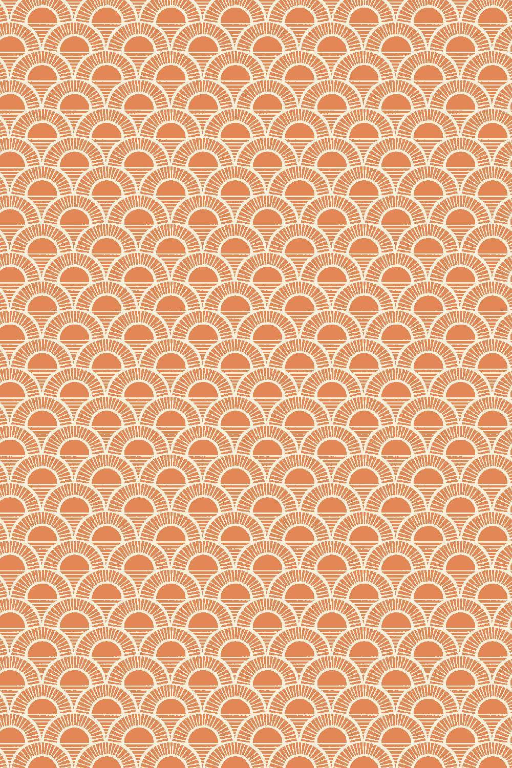 Rising Sun Sunrise By Loes van Oosten for Cotton + Steel Fabrics Sunburst