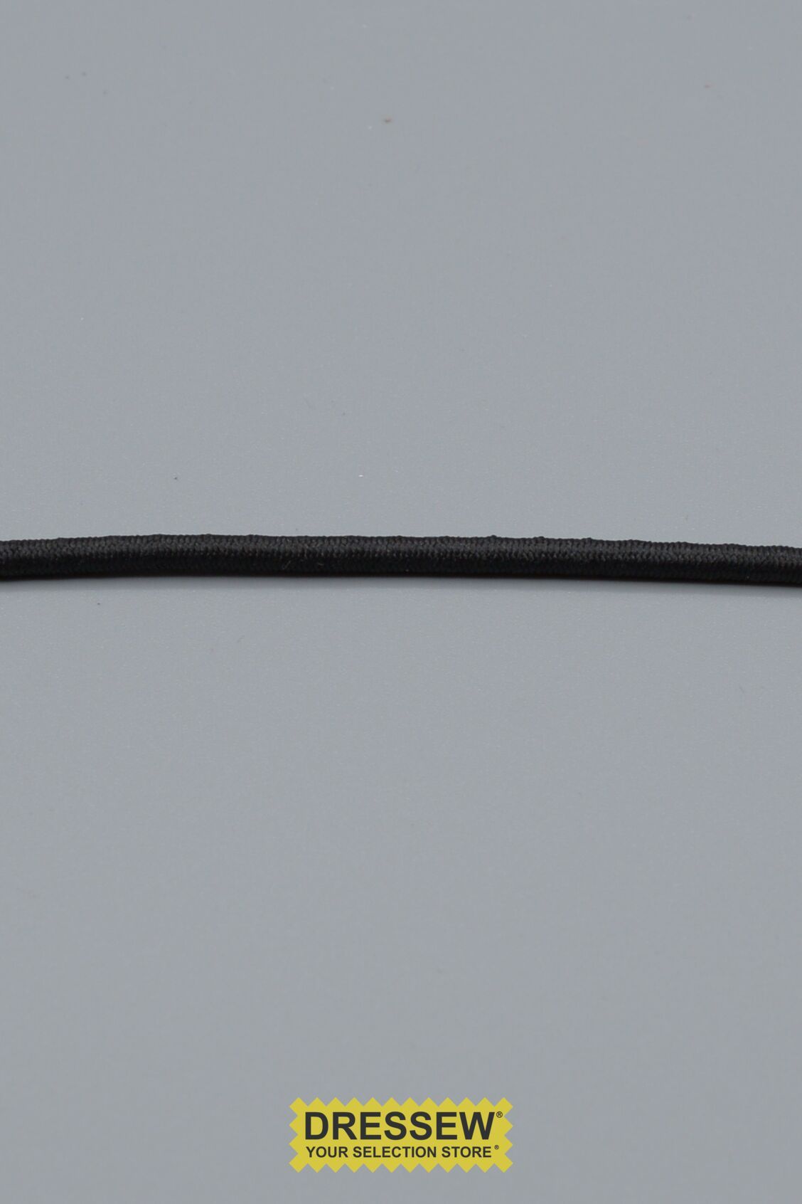 Round Elastic 2.5mm Black