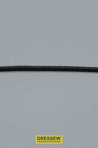 Round Elastic 2.5mm Black