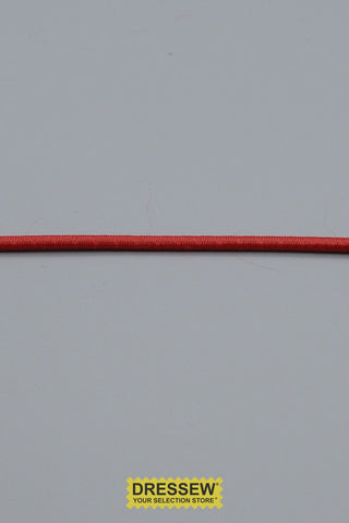 Round Elastic 2.5mm Red