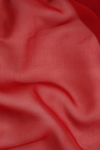 Royal Silk Georgette Red