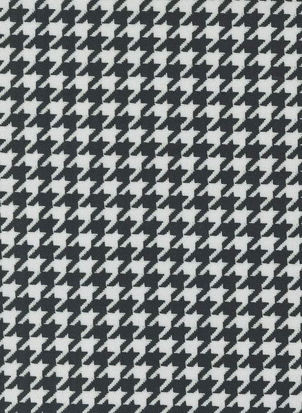 Sable & Swan Houndstooth By Cathe Holden For Moda Ebony / Porcelain