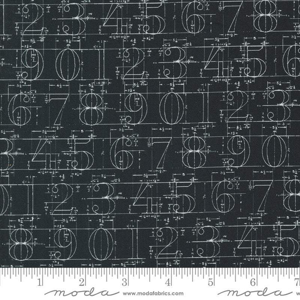 Sable & Swan Numbers By Cathe Holden For Moda Ebony