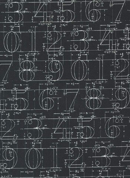 Sable & Swan Numbers By Cathe Holden For Moda Ebony