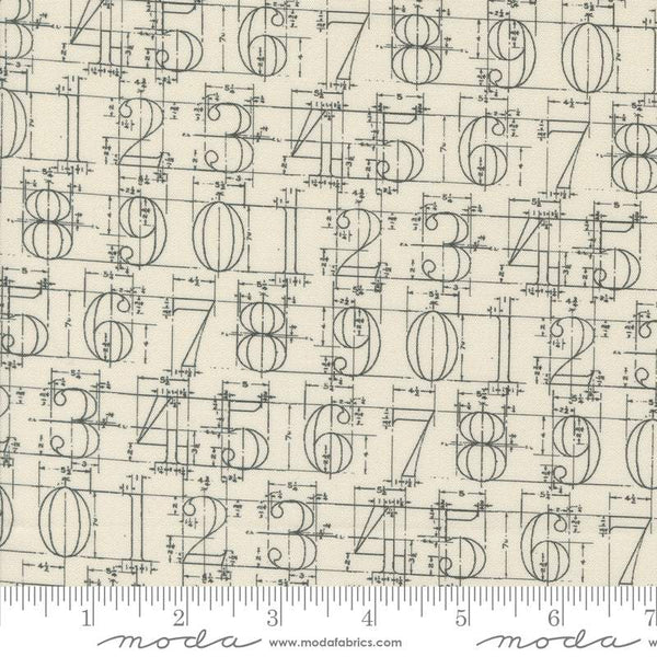 Sable & Swan Numbers By Cathe Holden For Moda Ecru