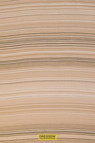 Sakstripe Cotton Beige Mix