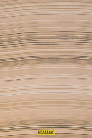 Sakstripe Cotton Beige Mix