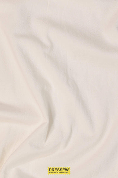 Sandwashed Poplin Off White