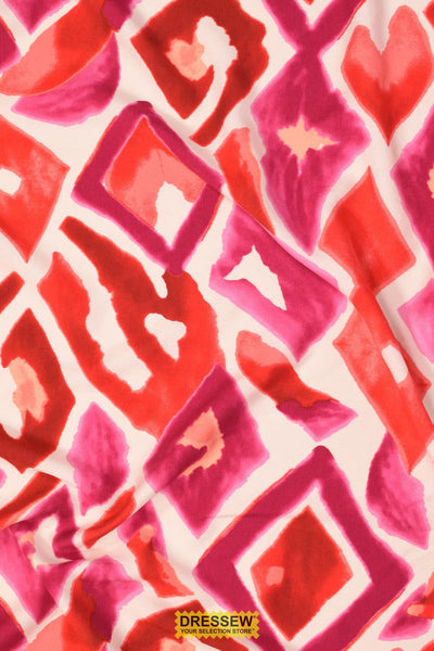 Santa Barbara Diamond Ivory / Fuchsia