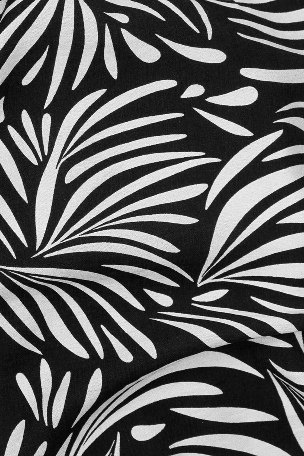Santa Barbara Fern Black / White