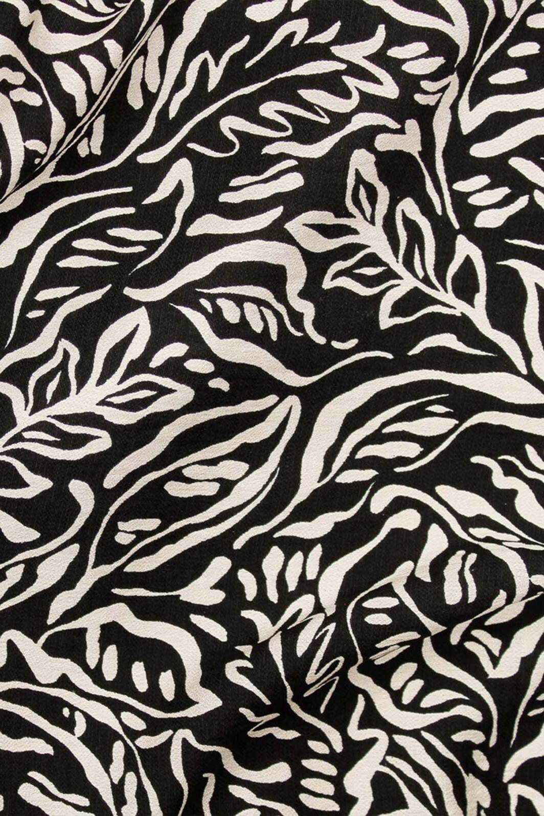 Santa Barbara Foliage Black / Ivory