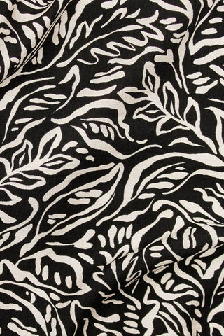 Santa Barbara Foliage Black / Ivory