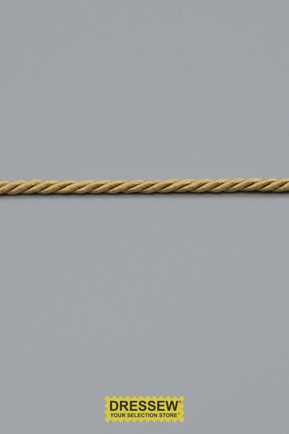 Satin Cord 3mm (1/8") Gold