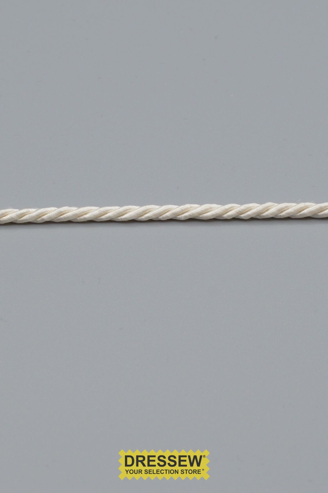 Satin Cord 3mm (1/8") Ivory