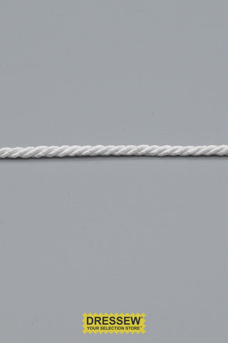 Satin Cord 3mm (1/8") White