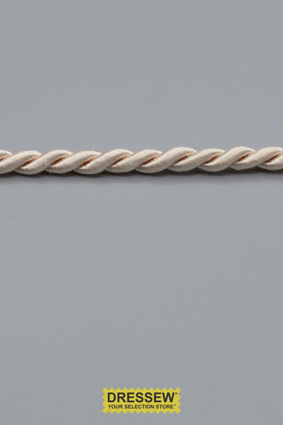 Satin Cord 6mm (1/4") Ivory