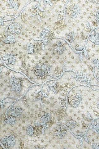 Scalloped Guipure Lace Metallic Gold / Silver