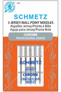 Schmetz Chrome Jersey Needles Size 80 (12)