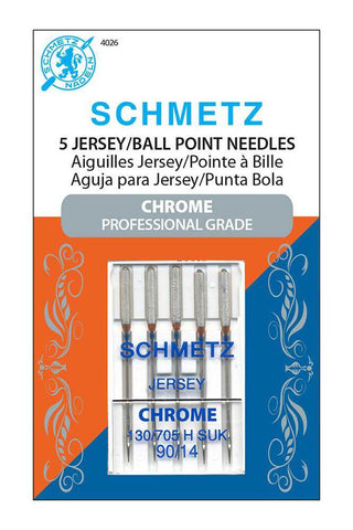 Schmetz Chrome Jersey Needles Size 90 (14)