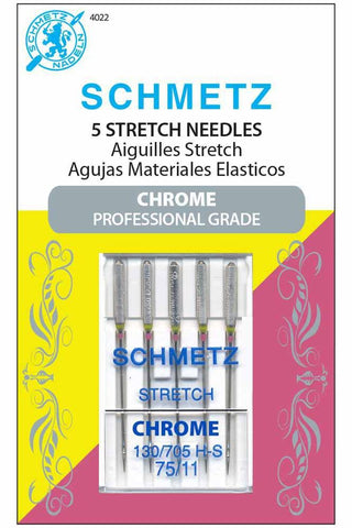 Schmetz Chrome Stretch Needles Size 75 (11)