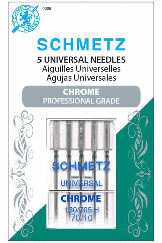 Schmetz Chrome Universal Needles Size 70 (10)