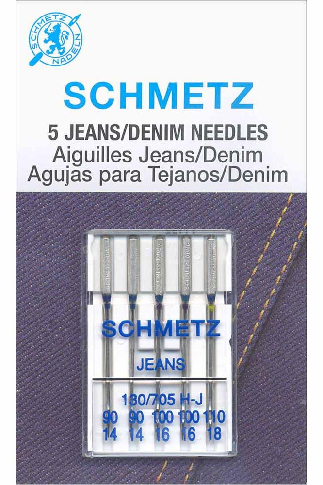 Schmetz Denim Needles Assorted Sizes 90-110