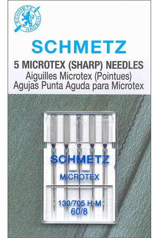 Schmetz Microtex Needles Size 60 (8)