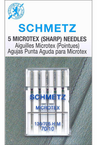 Schmetz Microtex Needles Size 70 (10)