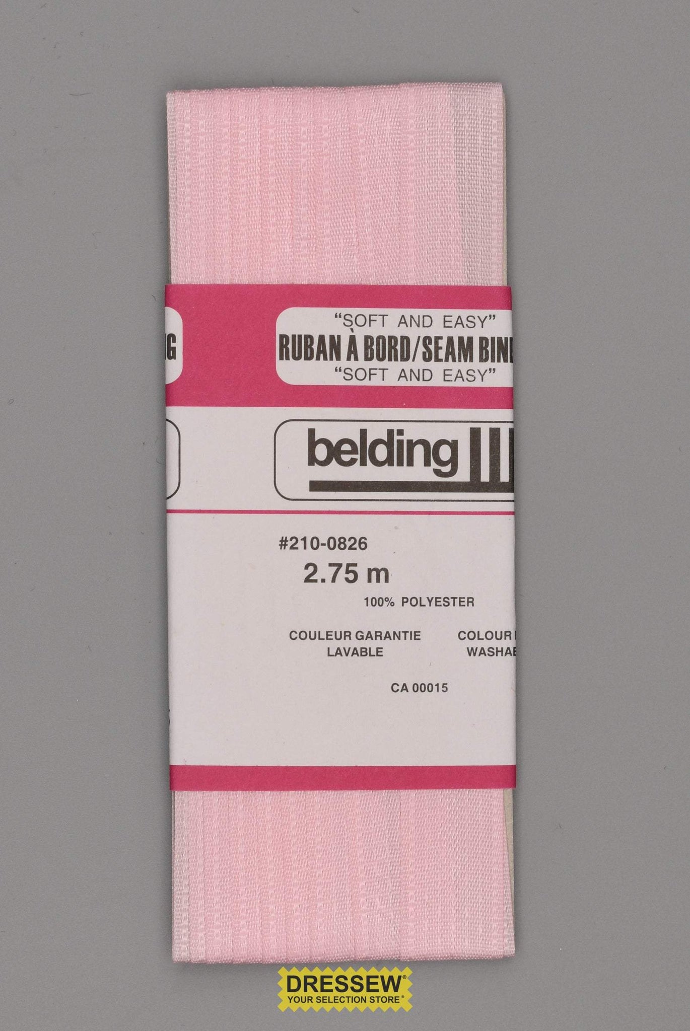 Seam Binding Light Pink