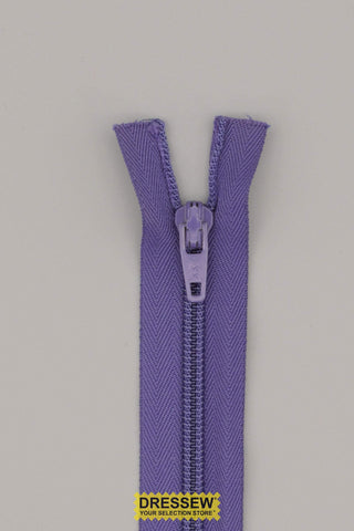 Separating Zipper 40cm (16") Purple