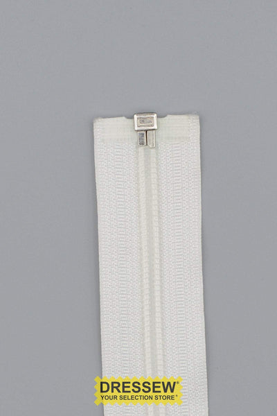 Separating Zipper 50cm (20") White