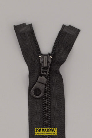 Separating Zipper 68cm (27") Black