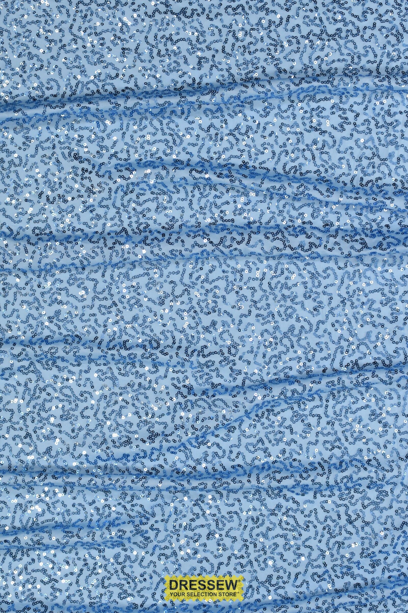 Sequin Knit Blue