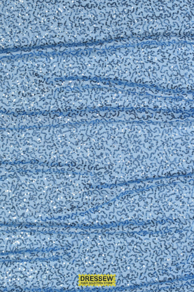 Sequin Knit Blue