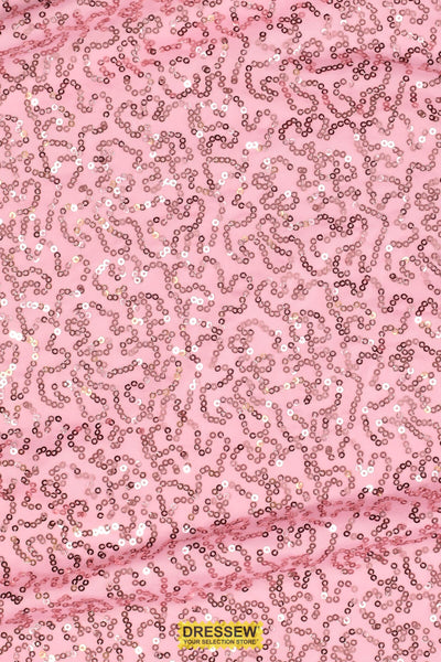 Sequin Knit Pink