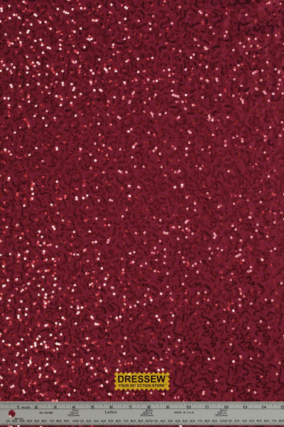 Sequin Nylon Lycra Wine