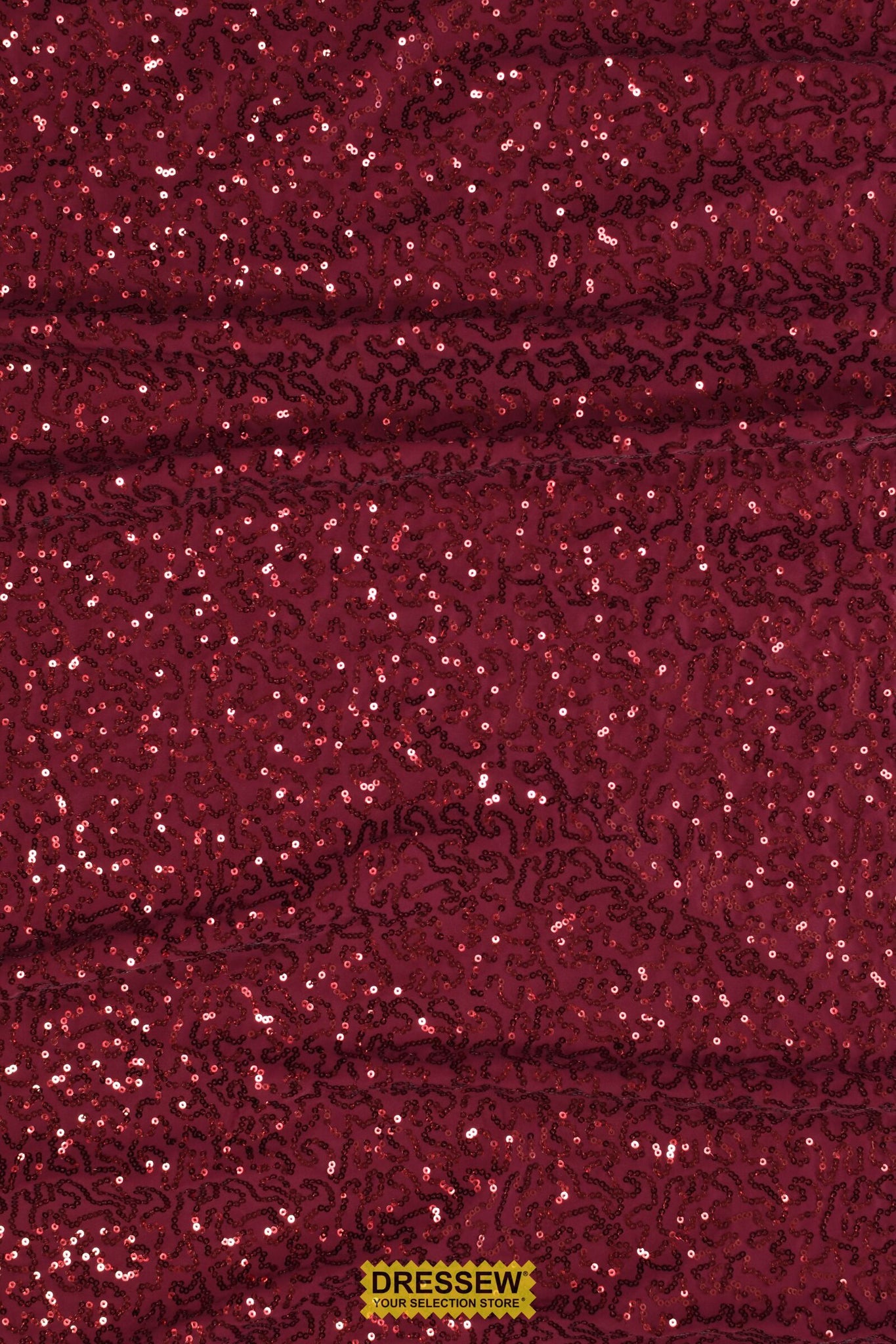 Sequin Nylon Lycra Wine