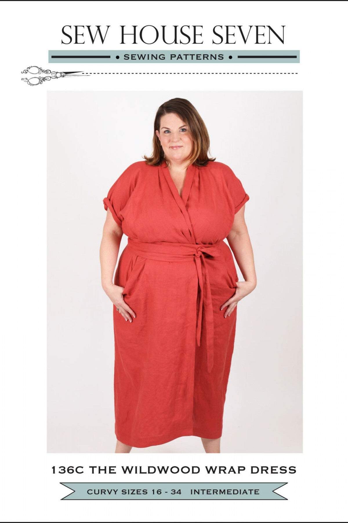 Sew House Seven - Wildwood Wrap Dress - Curvy