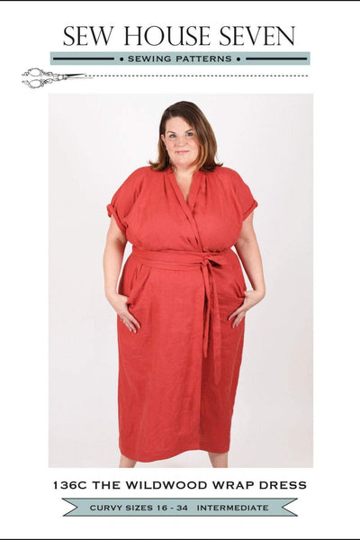 Sew House Seven - Wildwood Wrap Dress - Curvy
