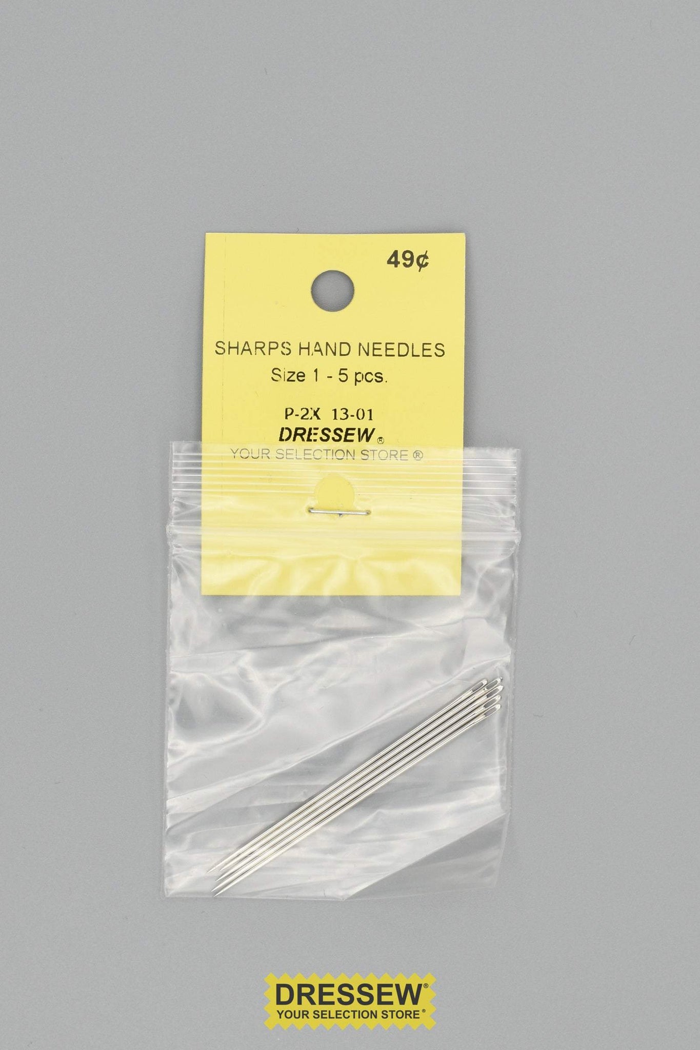 Sharps Hand Needles Size 1
