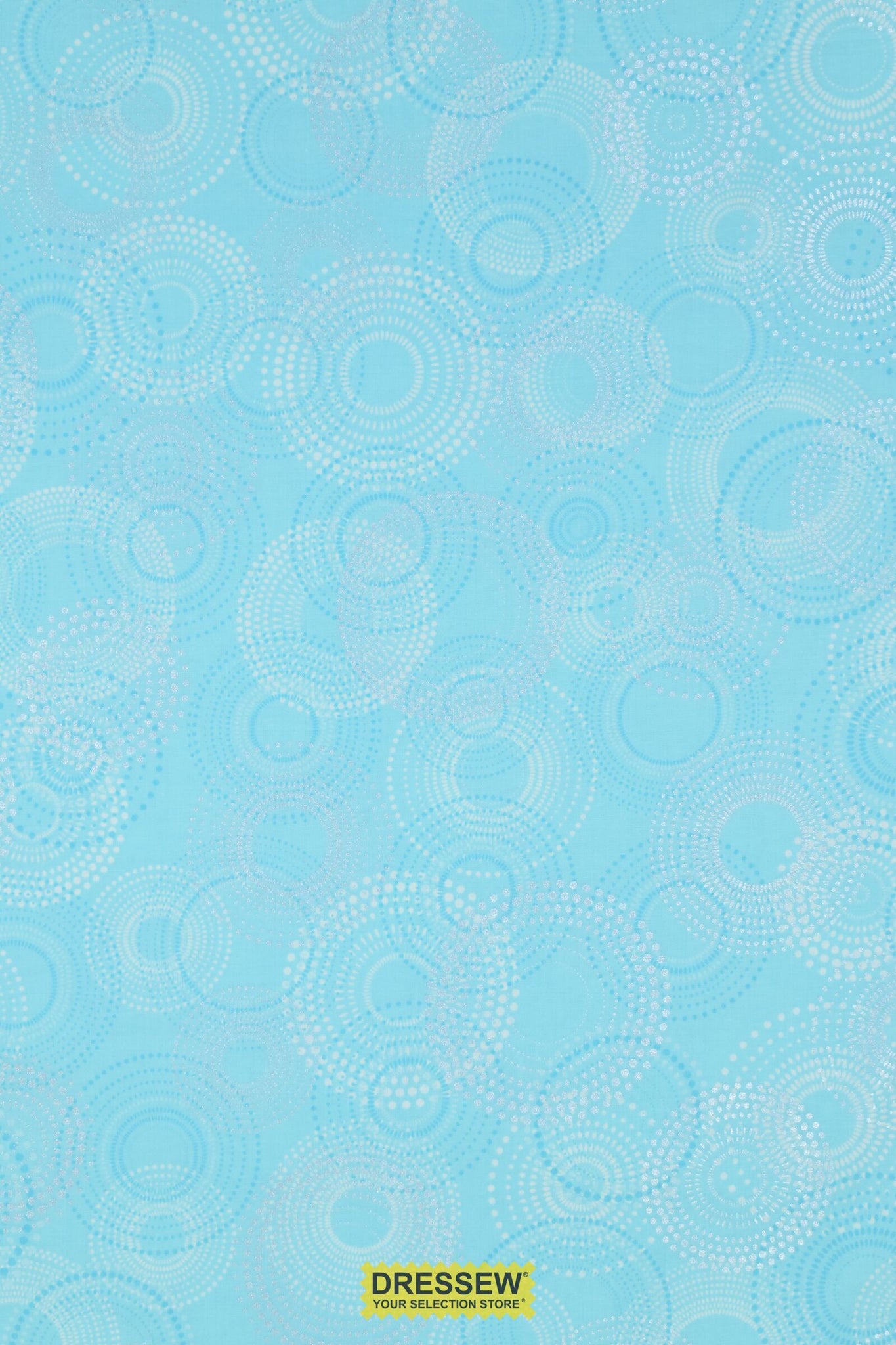 Shimmer & Shine Shimmery Spirals by Kanvas Studio Turquoise